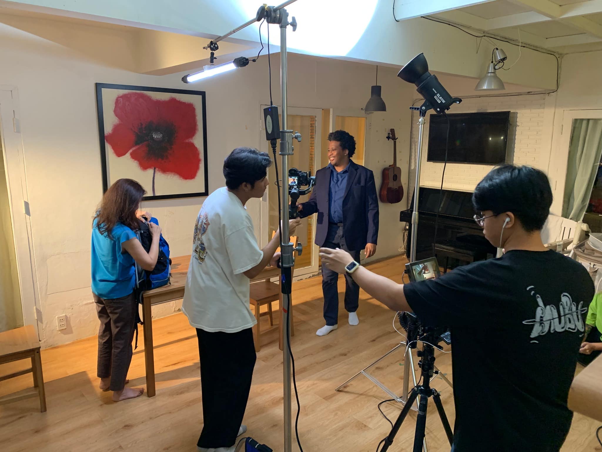 A little look behind the scenes of Garland’s and Neena’s Scene. Have you ever dreamed of seeing your face on the big s…