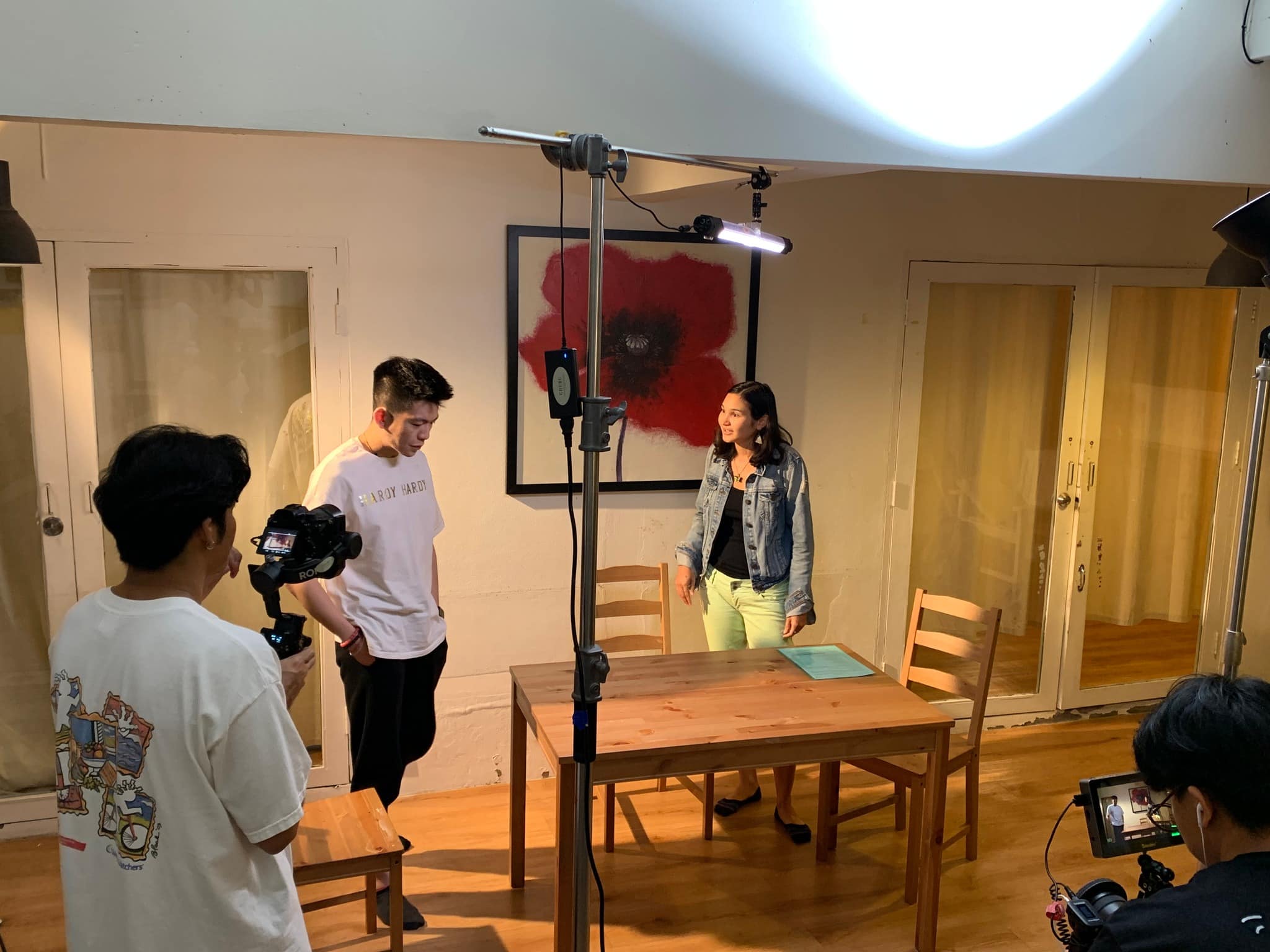 Behind the scenes of Absone and Lester’s scene ‘The Moment of Truth’. The scene was part of the Acting for Film section …