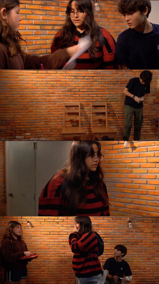 Emma, Isabel and Izzy are three excellent actresses from my Intensive Acting for Teenagers group. In this scene they pro…