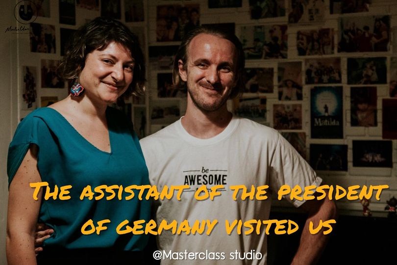 Thank you Sara for visiting our Studio. We are looking forward to collaborating with the german government in future. …