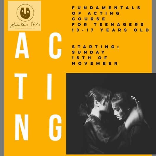 This is the first acting course for teenagers that Robin is starting. Robin has taught 9 generations of adults and in so…