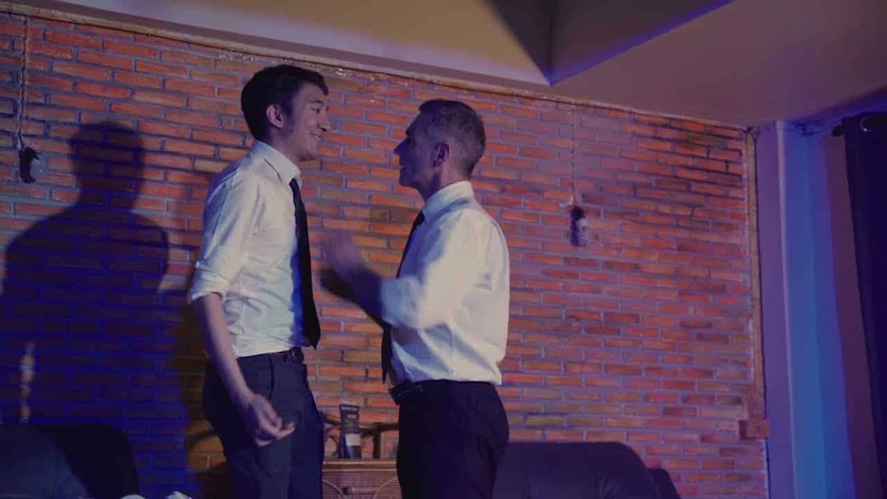 Showcase Performance by Kong and Pino Skit of the Dumb Waiter  Fundamentals of Acting Course  Acting