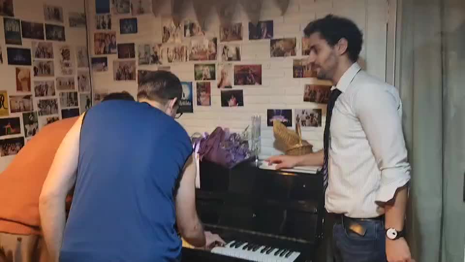 A little bit of improvised in the moment magic happened after the shoot for the Showcase of the Fundamentals of Acting C…