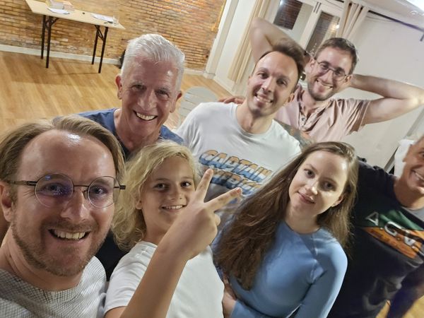 Going strong in the Advanced Acting Techniques Course. A mix of adult and teen students all determined to learn more abo…