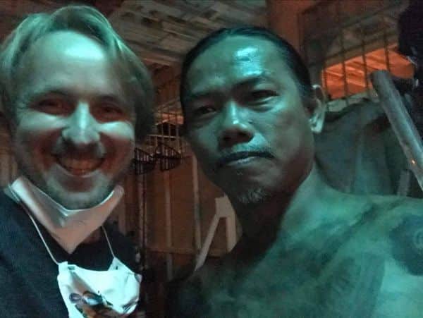 P’Kage was one of the 3 actors on the set of Jos in the Netherlands.
 I met p’Kage for the first time more than 10 years…