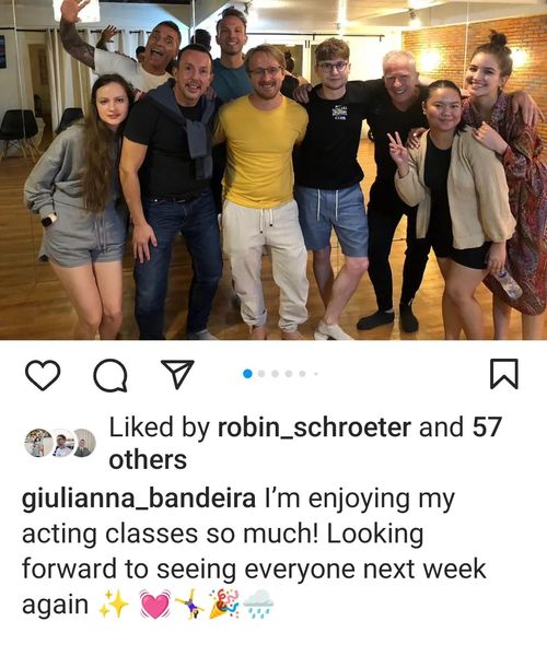 Thank you so much @giulianna_bandeira See you next week!!!