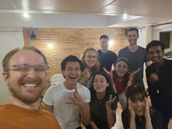 Working intensely in our Fundamentals of Acting Course in order to get a better understanding of the message of a play /…