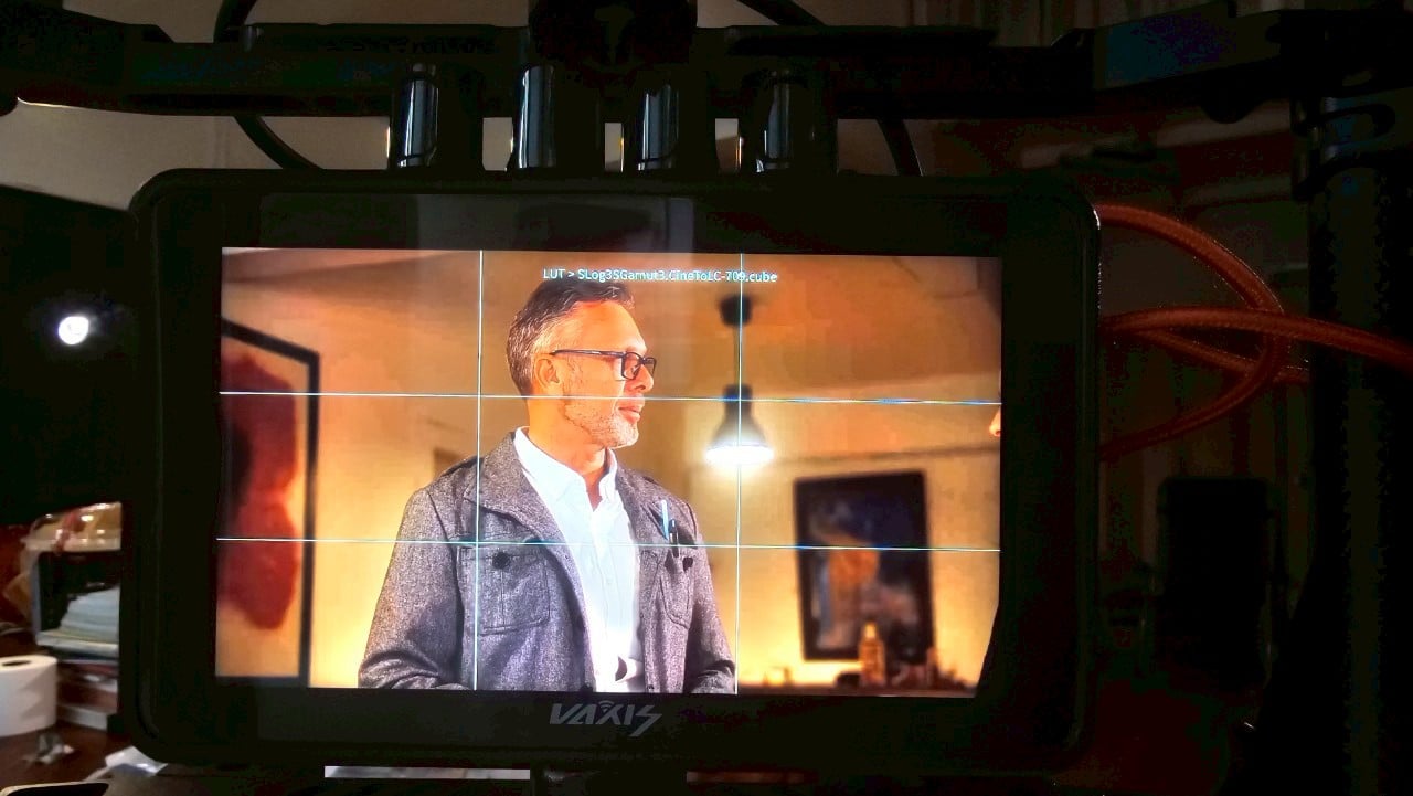 actor performing passionately on a Bangkok TV set, highlighting talent.